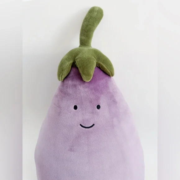 NWT Jellycat Huge Amuseables Eggplant - Picture 11 of 15